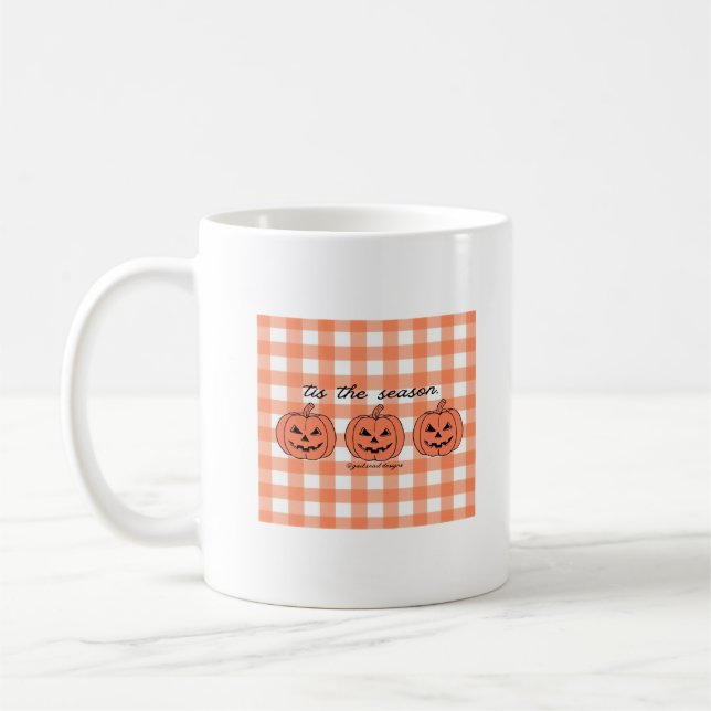 Tis The Season Classic Funny Design Kaffeetasse (Links)