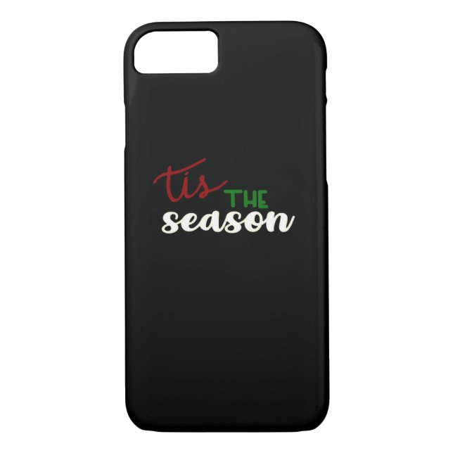 Tis The Season Classic Funny Quote Case-Mate iPhone Hülle (Rückseite)