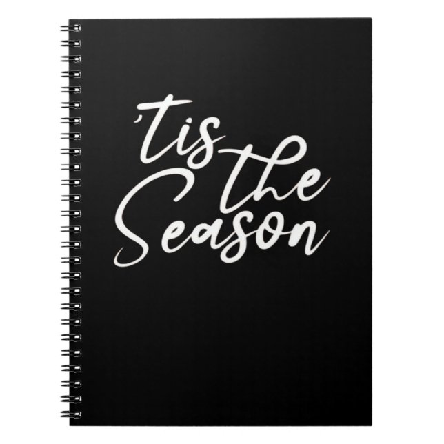 Tis The Season Classical Design Notizblock (Vorderseite)