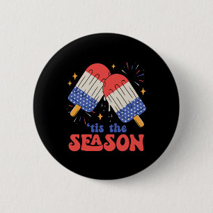Tis The Season Feuerwerk Eiscreme 4. Juli Ame Button