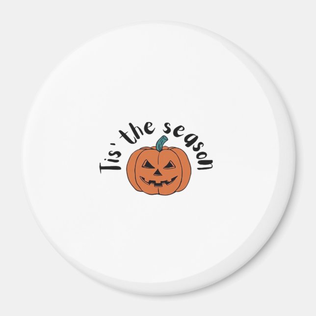 Tis The Season Funny Sloth Design Magnet (Vorne)