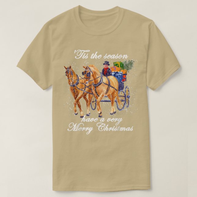 Tis The Season Have a Very Merry Christmas  carria T-Shirt (Design vorne)
