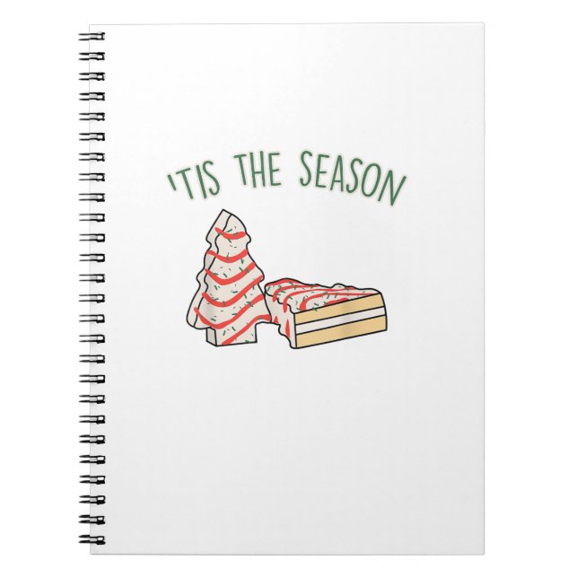 Tis The Season Holiday Christmas Notizblock (Vorderseite)