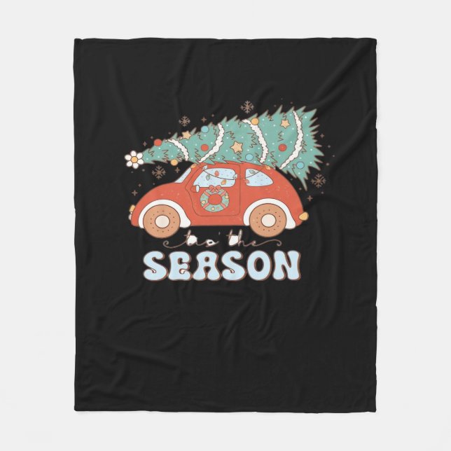 Tis The Season Minimal Clean Fleecedecke (Vorderseite)