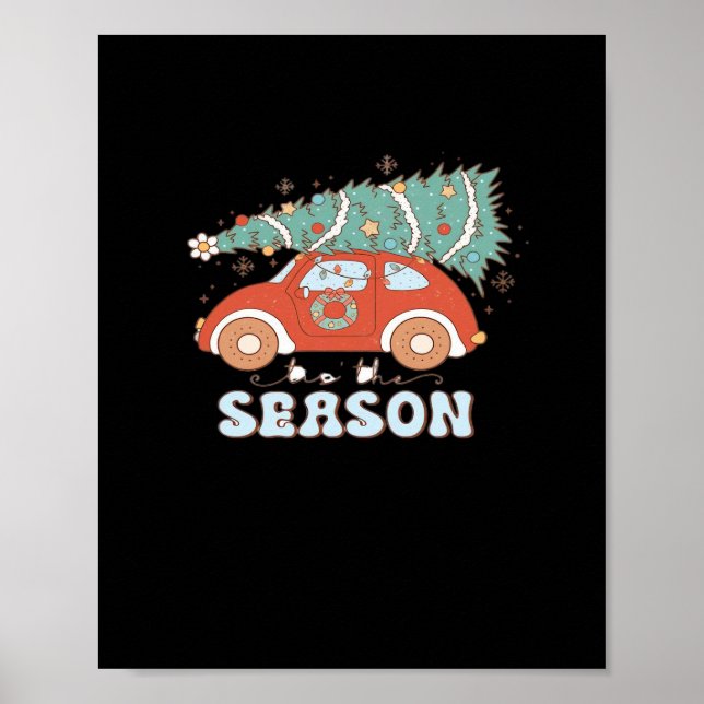 Tis The Season Minimal Clean Poster (Vorne)