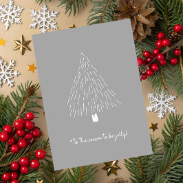 Tis the Season to be Jolly Holiday Card Karte