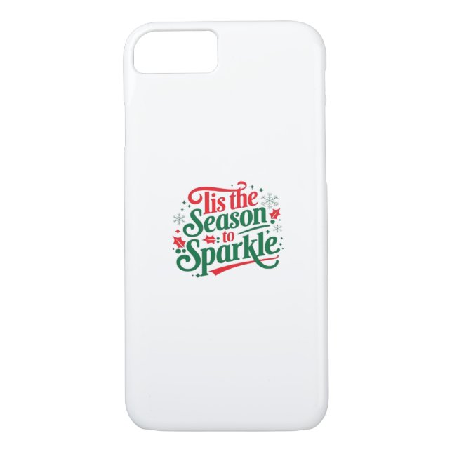 Tis The Season To Sparkle Case-Mate iPhone Hülle (Rückseite)