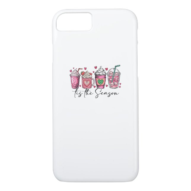 Tis The Season Valentines Day Coffee Drink Valenti Case-Mate iPhone Hülle (Rückseite)