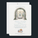 Tisch im Speisesaal | Weihnachtsfrühstück Einladung<br><div class="desc">Laden Sie Ihre Freunde und Familie zum Frühstück dieses Weihnachtsfest mit dieser schönen Party Einladung ein. Diese Einladung hat ein Aquarellbild eines formellen Speisesaals mit Weihnachtsdekorationen. Die verwendeten Farben sind Schieferblau,  Waldgrün,  Elfenbein und Bräune. Auf dem Boden gibt es ein Frühstück. Alle Texte können bearbeitet werden.</div>