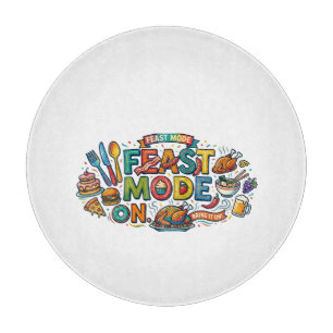 Tisch-Modus Ein Lustiges Foodie-Grafik-T-Shirt Schneidebrett