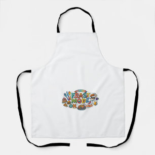 Tisch-Modus Ein Lustiges Foodie-Grafik-T-Shirt Schürze
