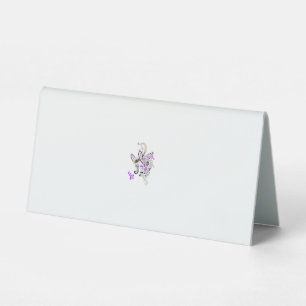 Tisch Tent Schild