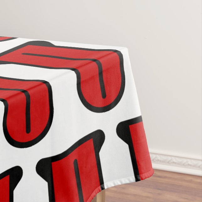 👅 TISCHDECKE (Beispiel)