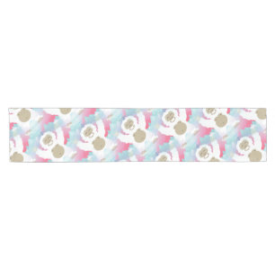Tischdecke aus rosa Yeti