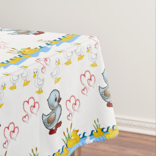Tischdecke für den Valentinstag