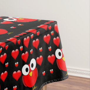 Tischdecke für den Valentinstag