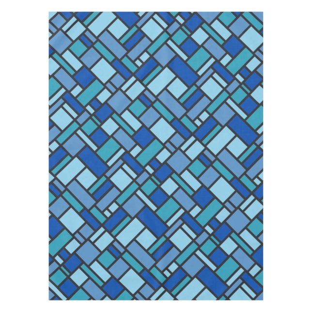 Tischdecke geometrisches Muster (Vorderseite)