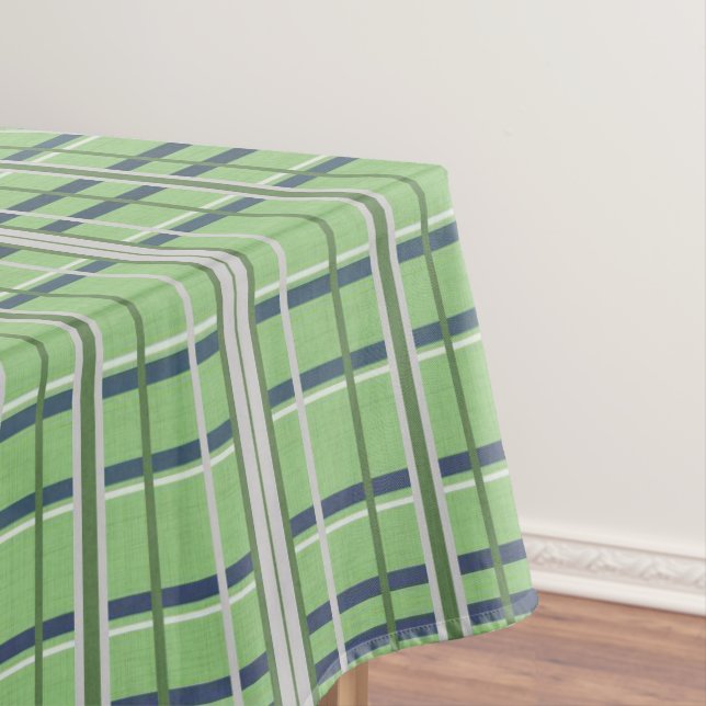 Tischdecke Grün Blau (Beispiel)