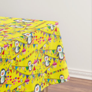 Tischdecke Pinguin Alles Gute zum Geburtstag
