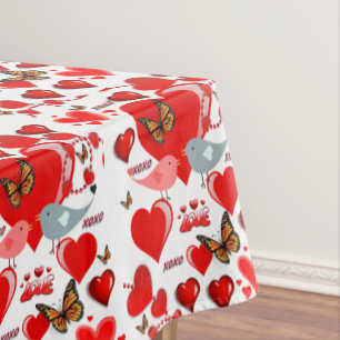 Tischdecke Valentinstag