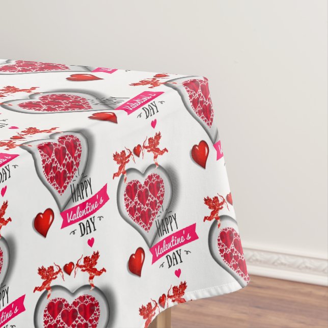 Tischdecke Valentinstag (Beispiel)