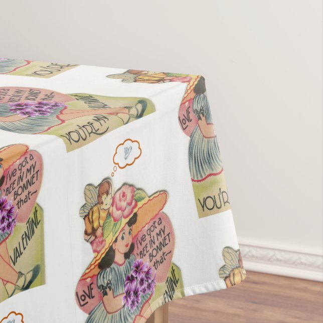 Tischdecke Valentinstag (Beispiel)