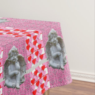 Tischdecke Valentinstag Engel