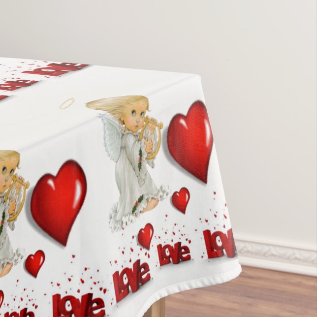 Tischdecke Valentinstag Liebe (Beispiel)