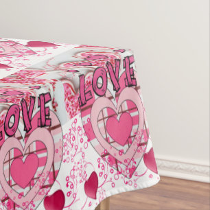 Tischdecke Valentinstag Liebe