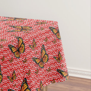 Tischdecke Valentinstag Schmetterling
