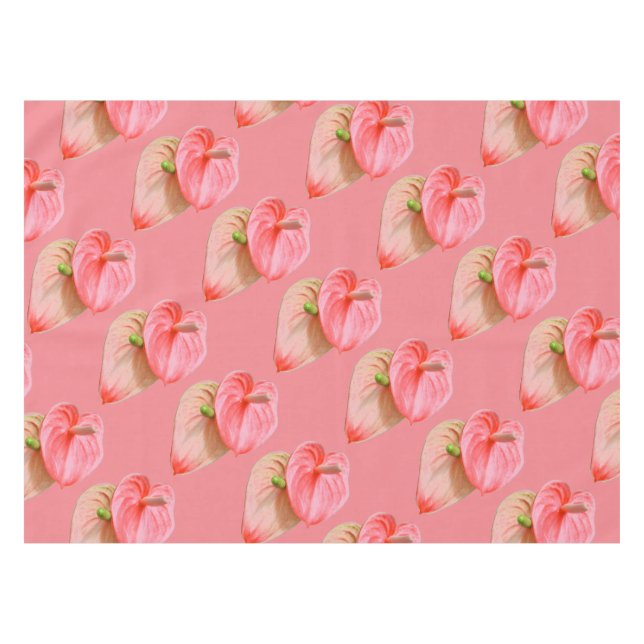 Tischdecke - Wachstuch-Blume (Vorderseite (Horizontal))