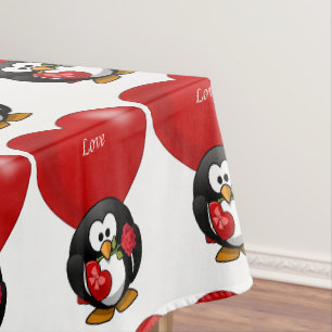 Tischdecke zum Valentinstag