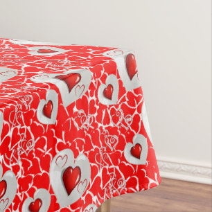 Tischdecke zum Valentinstag