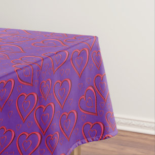Tischdecke zum Valentinstag