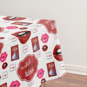 Tischdecke zum Valentinstag