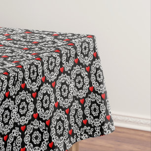 Tischdecke zum Valentinstag