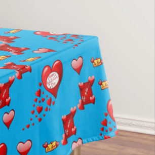 Tischdecke zum Valentinstag
