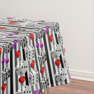 Tischdecke zum Valentinstag