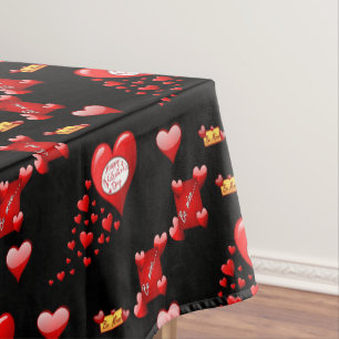 Tischdecke zum Valentinstag