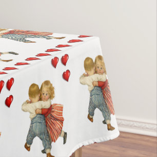 Tischdecke zum Valentinstag