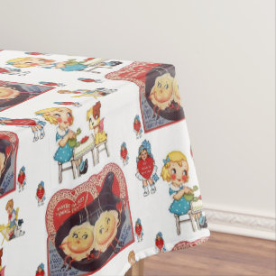 Tischdecke zum Valentinstag