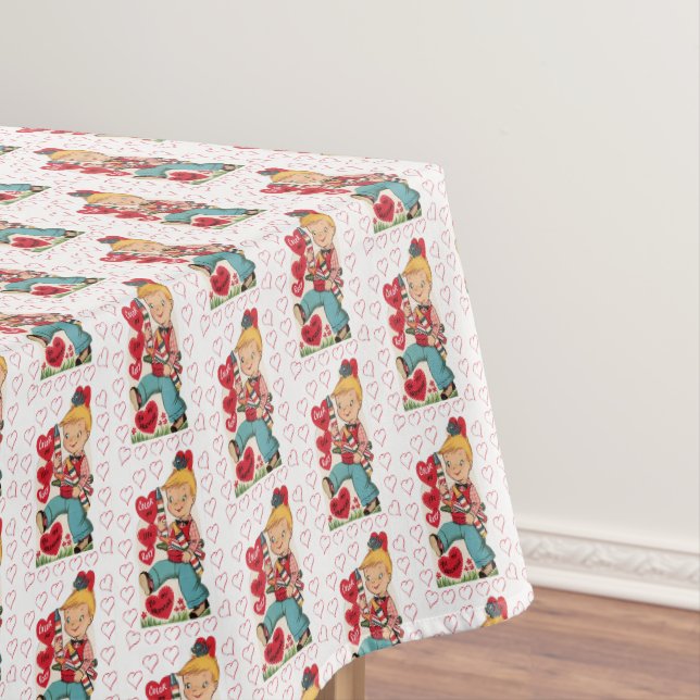 Tischdecken Valentinstag (Beispiel)