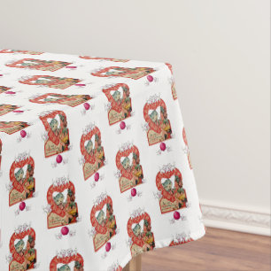 Tischdecken-Valentinstag-Kätzchen Tischdecke