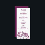 Tischdeckenkleidung aus Whimsikbüffet Modernes KUS Menükarte<br><div class="desc">Verwenden Sie diese süßen skurrilen Menükarten für Ihre Hochzeit, Verlobung, Brautparty oder andere Veranstaltungen. Hand von mir für dich gezeichnet. Vollständig editierbar, fügen Sie Ihre eigene Text- oder Hintergrundfarbe hinzu. Klicken Sie auf "Personalisieren", um den Text zu bearbeiten und "Design bearbeiten", um Schriftart, Farben und Text zu ändern. Ändern Sie...</div>