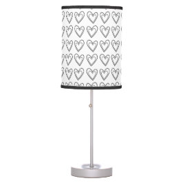 Tischlampe mit Herz