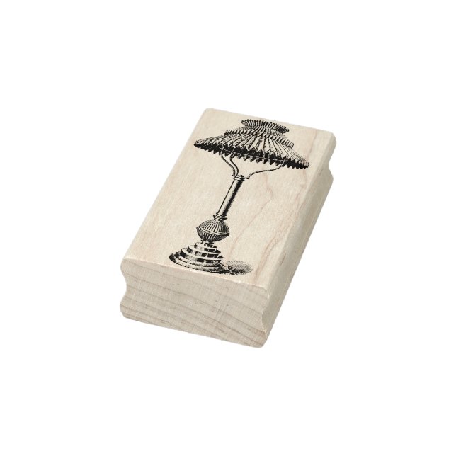 Tischlampe Vintager Gummi Briefmarke Gummistempel (Stempel)