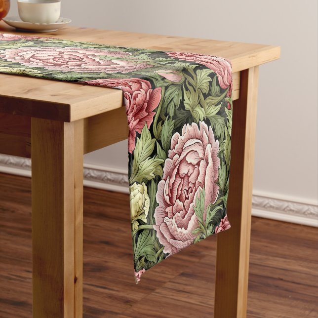 Tischläufer für Blume der Peony (Beispiel)