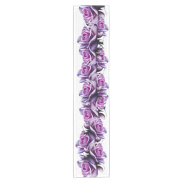 Tischläufer für lila Rose