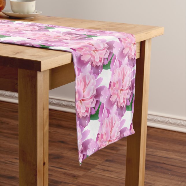 Tischläufer für rosa Erdnüsse (Beispiel)