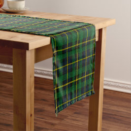 🍀 Tischläufer „GREEN TARTAN“ – Klassisches Karo